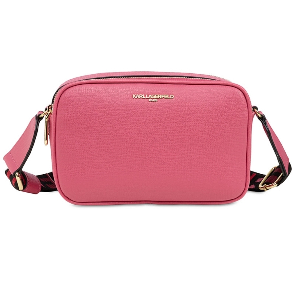 Karl Lagerfeld Vibrant Pink Crossbody Bag